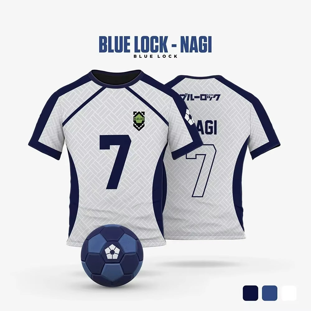  Unisex Blue Lock  Jersey 